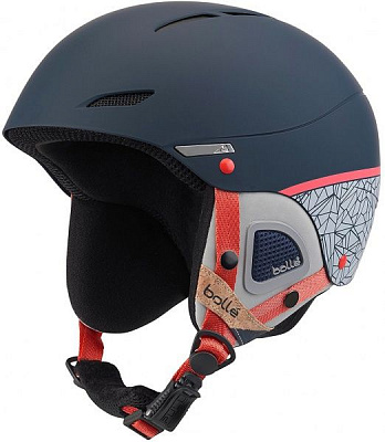 Гірськолижний шолом Bolle JULIET 80825952 52-54 темно-синійсірийкораловий