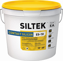 Грунтовочная краска адгезионная Siltek SILTEK Contact Silicon ES-10 база ЕА 10 л