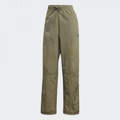 Брюки Adidas W woven pant FI6718 р. M зеленый