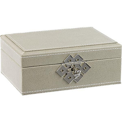 Сундук для украшений Светло-коричневый 20x14 см