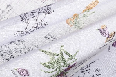 Ткань тюлевая Декостиль W2138 8257/2 разноцветный 