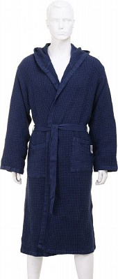 Халат мужской La Nuit Stone Wash р. XXL сапфировый 