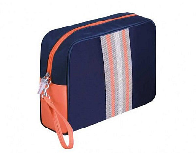 Косметичка REED Sporty 7569 29.5x8x21 см синий с оранжевым 