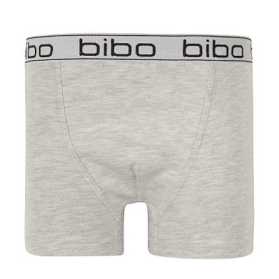 Трусики-боксери для хлопчиків Bibo р.164 сірий меланж 24005