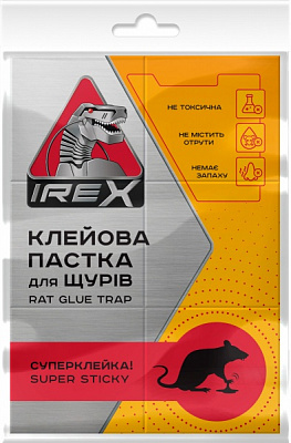 Пастка клейова IREX для щурів 1 шт. IRR012