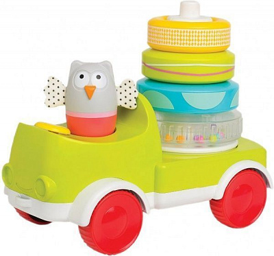 Іграшка розвивальна Taf Toys Совонька-малятко з машинкою 11945