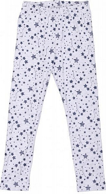 Лосины детские Luna Kids Звездочки р.110 серый с принтом 
