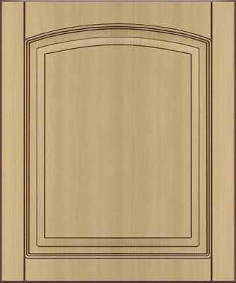 Фасад для кухни Грейд-Плюс Клен светлый патина №420 713x596 правый Винтаж