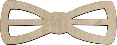 Заготовка Галстук Бант 11x4,3 см 5 шт. Rosa Talent 