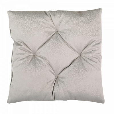 Подушка Solar 4 закрепки ромбом серый Solar 80