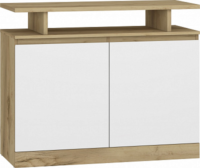 Комод Грейд Concord №2 2д 1000x815x400 мм дуб крафт золотой/нимфея альба