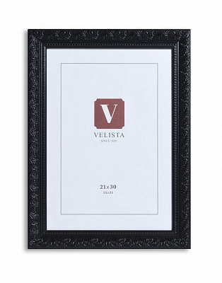 Рамка для фото Velista 30E-014v 1 фото 21х30 см чорний