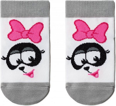 Шкарпетки дитячі Conte-Kids CK Смішарики 15С-73СП 238 р.18 білий