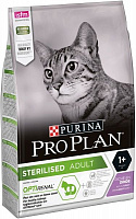 Корм Pro Plan сухий для стерилізованих котів Sterilised, індичка, 3 кг