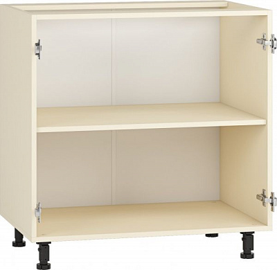 Тумба нижняя Грейд распашная ТОП 800x820x522 мм ваниль 
