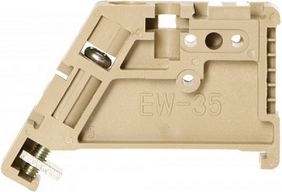 Фиксатор на DIN-рейку  E.next (e.tc.din.pro.end) для набірних клемних колодок p051005