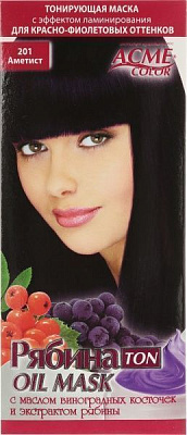 Маска Acme Color Рябина №201 аметист 30 мл