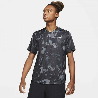 Футболка Nike M NKCT DRY VICTORY TOP PRINT CV3135-013 L черный