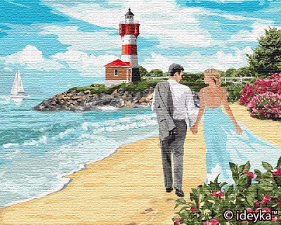 Картина за номерами Маяк кохання Ідейка