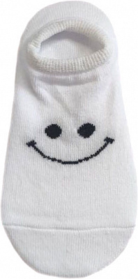 Следы унисекс Molly Смайл р.20–22 белый 