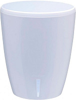 Вазон пластиковый Santino Орхидея TWIN круглый 1,3л белый 