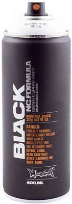 Краска аэрозольная Montana BLACK 9105 белый мат 400 мл