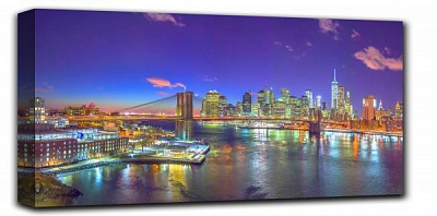 Репродукция AF-New-York-1165-Pano 50x100 см RozenfeldArt