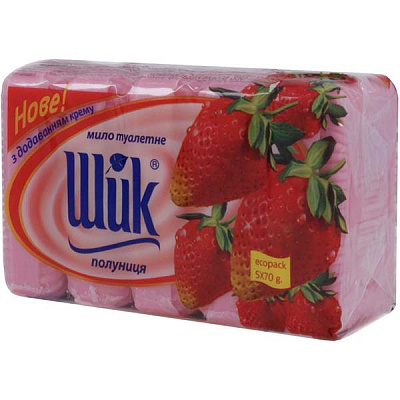 Мило Шик Полуниця 5x70 г