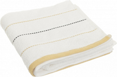 Рушник махровий Aya Tabby 50x90 см білий La Nuit