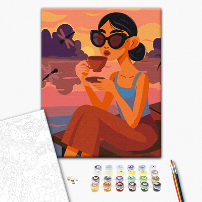 Картина по номерам Мир подождет ©Татьяна Шевцова 30х40 см Brushme