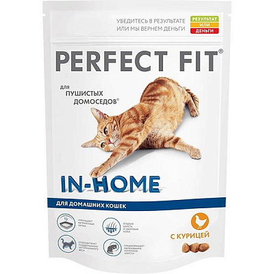 Корм Perfect Fit In-home с курицей 280 г 