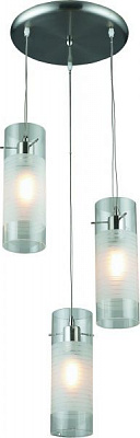 Люстра подвесная Altalusse 3x40 Вт E27 сатин/никель INL-9045P-3 