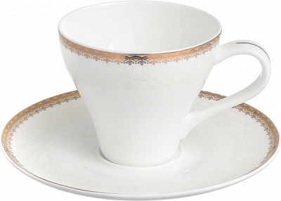 Чашка с блюдцем Magic 210 мл Fiora