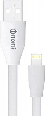 Кабель Nomi Lightning – USB 1,5 м белый (316198) DCF 15i