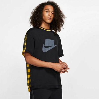 Футболка Nike M NSW NSP TOP SS MESH BV4544-010 L черный