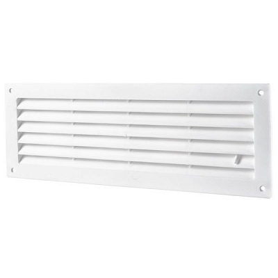 Решетка Вентс МВ 350 Р пластик белый 