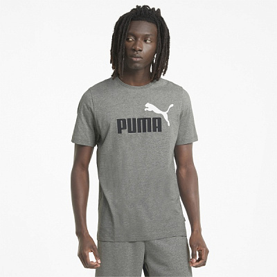 Футболка Puma ESS+ 2 Col Logo Tee 58675903 р.XL серый