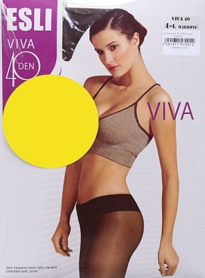 Колготки жіночі ESLI Viva Classic р. 4 40 den marrone 2 пар