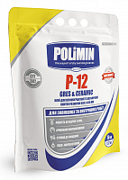 Клей для плитки Polimin P-12 GRES & CERAMIC 5кг