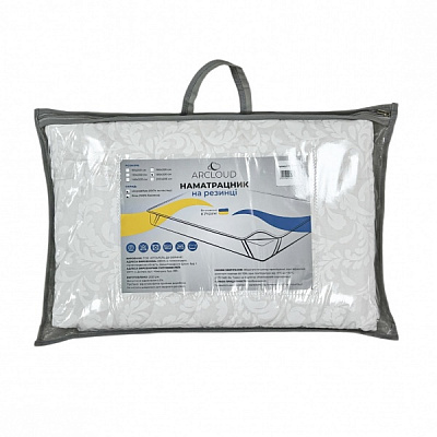 Наматрасник ARCLOUD с бортом (хлопок) 140x200 см 