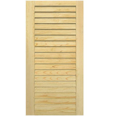 Жалюзійні дверцята соснові 1700x494 мм