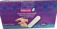 BioLikar Пластир бактерицидний на нетканій основі 25мм x 72мм 300 шт.