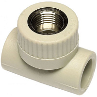 Тройник комбинированный внутренняя Wavin Ekoplastik ППР 25х3/4" ВР