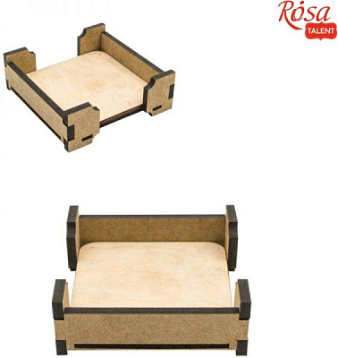 Держатель подставок под чашки 11,5x11,5x4 см Rosa Talent 