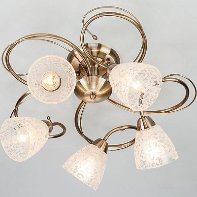 Люстра стельова Strotskis Natalie 5x40 Вт E14 хром 30130/5