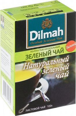 Чай зелений Dilmah фасований (9312631124354)