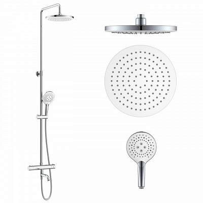 Душевая система Imprese Centrum T-10261SR с термостатом