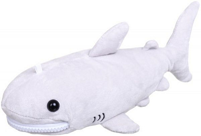 Пенал школьный Акула NINGBO JOHNSHEN STATIONERY CO.,LTD серый