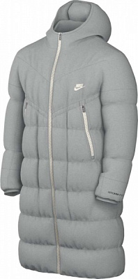 Куртка-парка Nike M NSW SF WINDRUNNER PARKA DD6788-077 р.S светло-серый