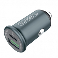 Зарядний пристрій — адаптер прикурювача-USB Intaleo CCGQPD238